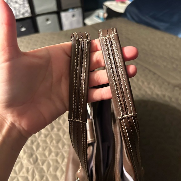 NWT- Coach Soho Lynn Brown Leather Large Hobo Bag - Picture 7 of 14